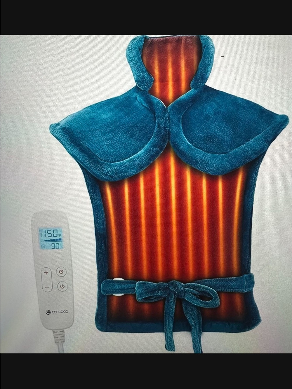 Electric heated coat